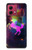 S2486 Rainbow Unicorn Nebula Space Case For Motorola Moto G84