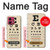 S2502 Eye Exam Chart Decorative Decoupage Poster Case For Motorola Moto G84