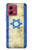 S2614 Israel Old Flag Case For Motorola Moto G84