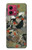 S2699 Ito Jakuchu Rooster Case For Motorola Moto G84