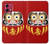 S3045 Japan Good Luck Daruma Doll Case For Motorola Moto G84