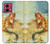 S3184 Little Mermaid Painting Case For Motorola Moto G84