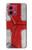 S3316 England Flag Vintage Football Graphic Case For Motorola Moto G84