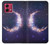 S3324 Crescent Moon Galaxy Case For Motorola Moto G84