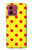 S3526 Red Spot Polka Dot Case For Motorola Moto G84