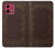S3553 Vintage Book Cover Case For Motorola Moto G84