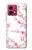 S3707 Pink Cherry Blossom Spring Flower Case For Motorola Moto G84