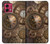 S3927 Compass Clock Gage Steampunk Case For Motorola Moto G84
