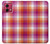 S3941 LGBT Lesbian Pride Flag Plaid Case For Motorola Moto G84