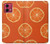 S3946 Seamless Orange Pattern Case For Motorola Moto G84
