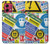 S3960 Safety Signs Sticker Collage Case For Motorola Moto G84