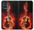 S0415 Fire Guitar Burn Case For Motorola Moto G54