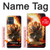 S0863 Hell Fire Skull Case For Motorola Moto G54