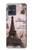 S2211 Paris Postcard Eiffel Tower Case For Motorola Moto G54