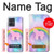 S3070 Rainbow Unicorn Pastel Sky Case For Motorola Moto G54