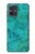 S3147 Aqua Marble Stone Case For Motorola Moto G54