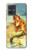 S3184 Little Mermaid Painting Case For Motorola Moto G54