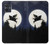 S3289 Flying Pig Full Moon Night Case For Motorola Moto G54 S3289 Flying Pig Full Moon Night Case For Motorola Moto G54