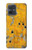 S3528 Bullet Rusting Yellow Metal Case For Motorola Moto G54