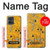 S3528 Bullet Rusting Yellow Metal Case For Motorola Moto G54