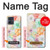 S3705 Pastel Floral Flower Case For Motorola Moto G54