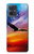 S3841 Bald Eagle Flying Colorful Sky Case For Motorola Moto G54