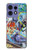 S0588 Wall Graffiti Case For Motorola Edge 50 Pro