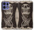 S1676 Skull Rose Case For Motorola Edge 50 Pro