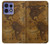 S2861 Antique World Map Case For Motorola Edge 50 Pro