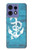S3053 Marine Anchor Blue Case For Motorola Edge 50 Pro