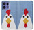 S3254 Chicken Cartoon Case For Motorola Edge 50 Pro