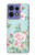 S3494 Vintage Rose Polka Dot Case For Motorola Edge 50 Pro