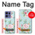 S3494 Vintage Rose Polka Dot Case For Motorola Edge 50 Pro