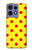 S3526 Red Spot Polka Dot Case For Motorola Edge 50 Pro