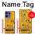 S3528 Bullet Rusting Yellow Metal Case For Motorola Edge 50 Pro