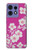 S3924 Cherry Blossom Pink Background Case For Motorola Edge 50 Pro