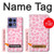 S2213 Pink Leopard Pattern Case For Motorola Edge 50 Fusion