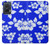 S2244 Hawaiian Hibiscus Blue Pattern Case For Motorola Edge 50 Fusion