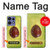 S2552 Avocado Fruit Case For Motorola Edge 50 Fusion