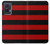 S2638 Black and Red Striped Case For Motorola Edge 50 Fusion