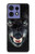 S2823 Black Wolf Blue Eyes Face Case For Motorola Edge 50 Fusion