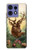 S2841 Vintage Reindeer Christmas Case For Motorola Edge 50 Fusion