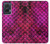 S3051 Pink Mermaid Fish Scale Case For Motorola Edge 50 Fusion