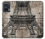 S3416 Eiffel Tower Blueprint Case For Motorola Edge 50 Fusion
