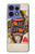 S3429 Queen Hearts Card Case For Motorola Edge 50 Fusion