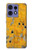 S3528 Bullet Rusting Yellow Metal Case For Motorola Edge 50 Fusion