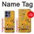 S3528 Bullet Rusting Yellow Metal Case For Motorola Edge 50 Fusion