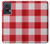 S3535 Red Gingham Case For Motorola Edge 50 Fusion