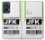 S3664 Airline Travel Luggage Label Case For Motorola Edge 50 Fusion