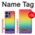 S3698 LGBT Gradient Pride Flag Case For Motorola Edge 50 Fusion